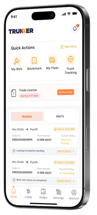 TruKKer Partner App load access preview